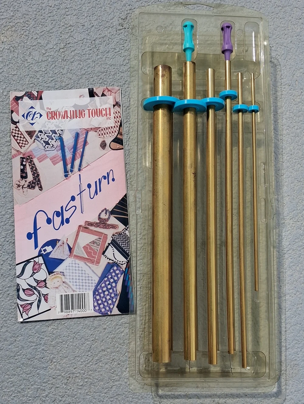 Vintage Fasturn Fabric Tube Turning System by The Crowing Touch.